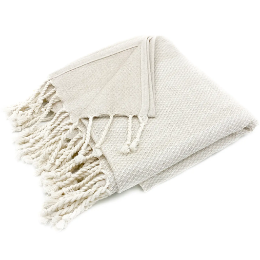 Organic Non-Dyed Turkish Cotton Towel