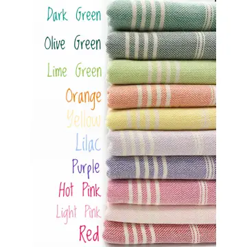 Sand Free Turkish Towel|Striped Beach Towel|Peshtemal